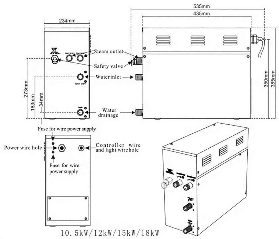 GS08A steam generator